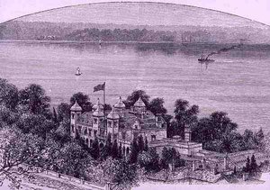 Government House, Perth, Western Australia, från "Australian Pictures", pub. av The Religious Tract Society av English School