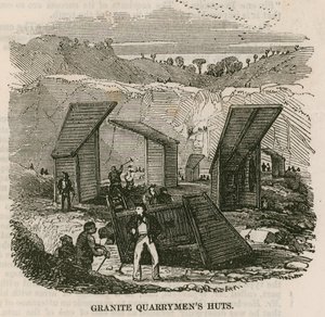 Granit Quarrymens Huts, Rubislaw, Aberdeen av English School