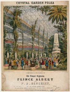 Stora utställningen, 1851, Crystal Garden Polka av English School