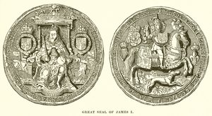 James I:s stora sigill av English School