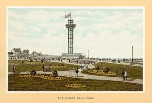 Great Yarmouth: The Tower Revolving (färglitografi) av English School