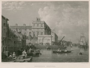 Greenwich Hospital, London av English School