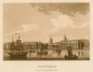 Greenwich Hospital, London av English School