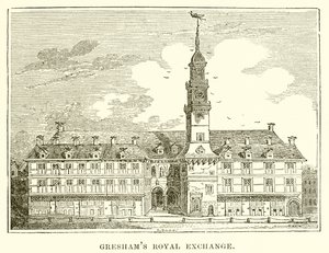 Greshams Royal Exchange av English School