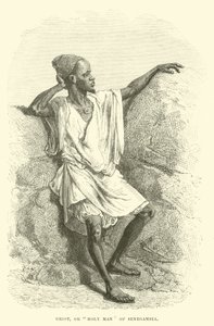 Griot, eller helig man i Senegambia av English School