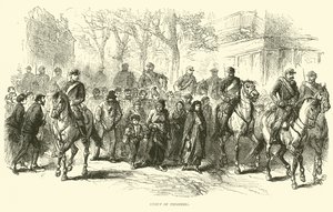 Grupp av fångar, april 1871 av English School