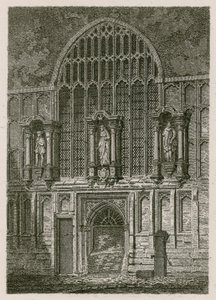 Guildhall Chapel, London av English School