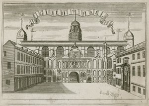 Guildhall, London av English School