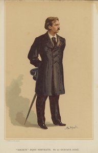 Gustave Dore (färg litho) av English School