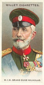 HIH Grand Duke Nicholas (chromolitho) av English School