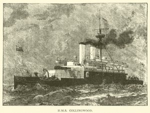 HMS Collingwood (gravyr) av English School