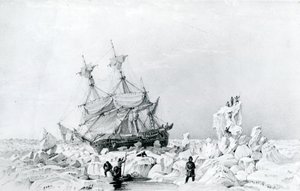 HMS Terror hölls på is av English School