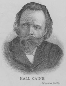 Hall Caine (gravyr) av English School