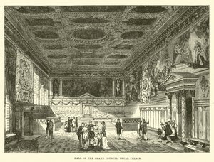 Stora rådets sal, Ducal Palace av English School
