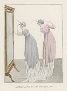 Hamburgs tidskrift för mode och elegans, 1802 av English School