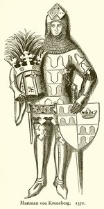 Hartmann von Kronenberg. 1372 av English School