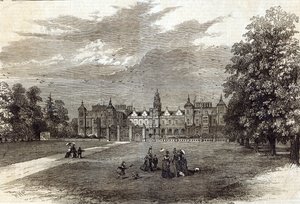 Hatfield House, säte för markisen av Salisbury, från 