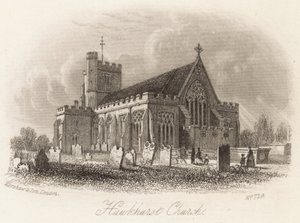 Hawkhurst kyrka av English School