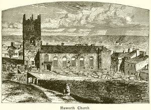 Haworth kyrka av English School
