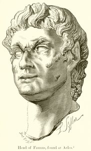 Head of Faunus, hittat i Arles av English School