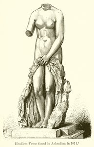 Huvudlös Venus hittades i Achradina 1814 av English School