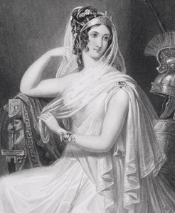 Helen av Troja, ca 1845 av English School