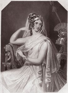 Helene wife de Menelas (The History of Troilus and Cressida) Helen, fru till Menelaus, bor med Paris (Troilus och Cressida) i - "" Galerie des femmes de Shakespeare, samling av fyrtiofem allvarliga porträtt av de första konstnärerna i London, berikad wi av English School