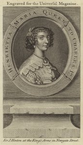 Henrietta Maria, drottning av Karl I av English School