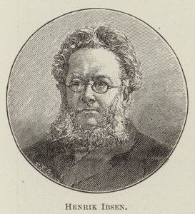 Henrik Ibsen (gravyr) av English School