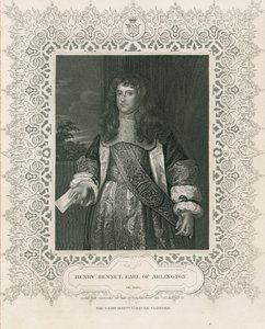 Henry Bennet, 1st Earl of Arlington, från "Lodge