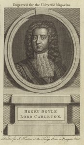Henry Boyle, Lord Carleton av English School