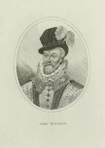 Henry Carey, Lord Hunsdon (gravyr) av English School