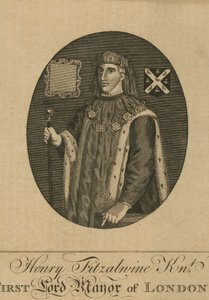 Henry Fitzalwine, Londons förste borgmästare av English School