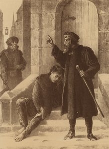 Henry Heath, "Att ta honom för att vara en snattare kallar på vakt" (litho) av English School