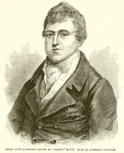 Henry Hunt (vanligtvis känd som Orator Hunt) av English School
