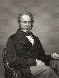 Henry John Temple Palmerston av Palmerston, från "The History of the Indian Mytery" publicerad 1858 (gravyr) av English School