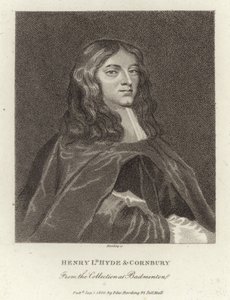 Henry Lord Hyde och Cornbury av English School