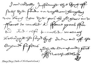 Henry Percy, (hertig av Northumberland) av English School