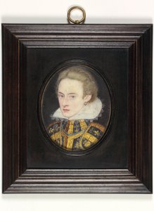 Henry Prince of Wales (akvarell på veläng) av English School