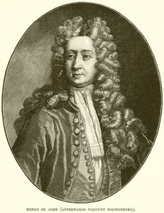 Henry St. John (efteråt viscount Bolingbroke) av English School