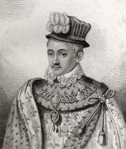 Henry Stewart, graverad av Rivers, illustration från 