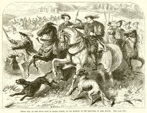Henrik VII. på Royal Hunt i Epping Forest, på morgonen då Anne Boleyn avrättades