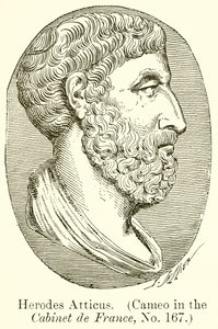 Herodes Atticus. (Cameo in the Cabinet de France, nr 167) av English School