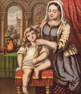 Hey Diddle Diddle (färg litho) av English School