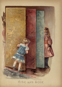 Kurragömma (chromolitho) av English School