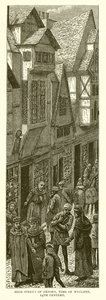 High Street of Oxford, Time of Wycliffe, 1300-talet av English School