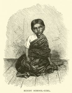 Hinduisk skolflicka av English School