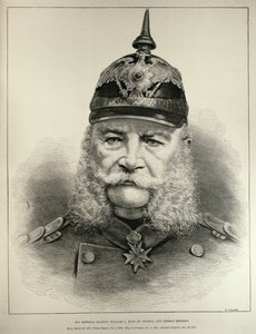 Hans kejserliga majestät William I (1797-1888), kung av Preussen och tysk kejsare, från 