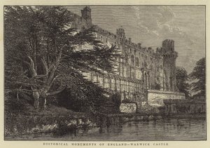 Historiska monument i England, Warwick Castle (gravyr) av English School