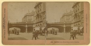 Holborn Viadukt; fotografera av English School